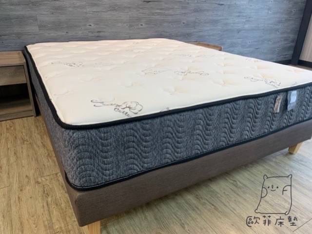 丹寧床墊 規格示意