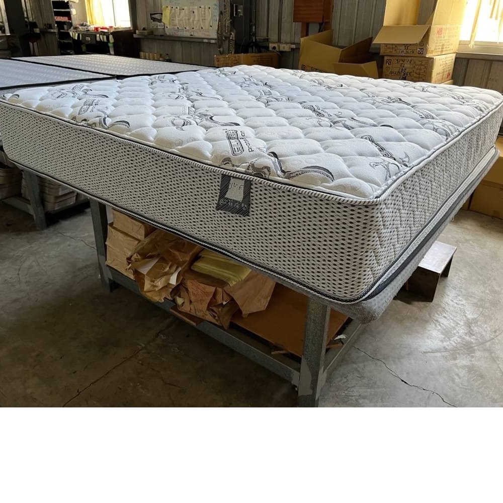 銀離子涼感抗菌床 層次結構與透氣示意